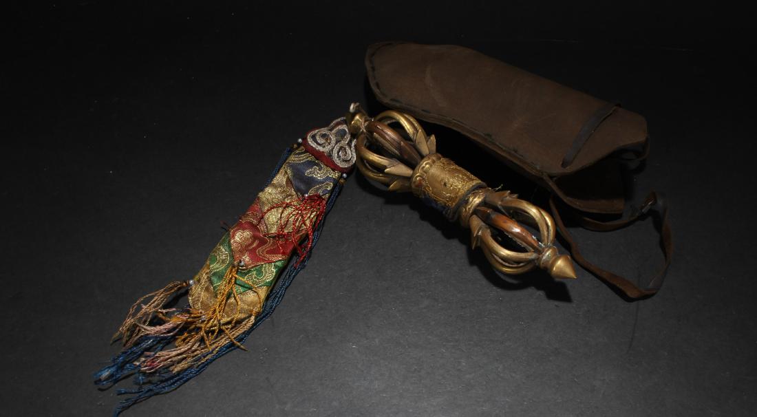 An Estate Tibetan Massive Display Figure (1 of 5)