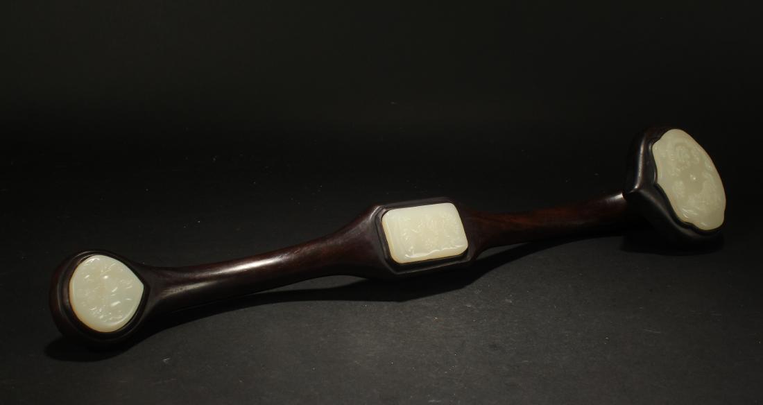 An Estate Chinese Wooden Ryui Display (1 of 6)