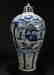 A Chinese Lidded Story-telling Blue and White Estate