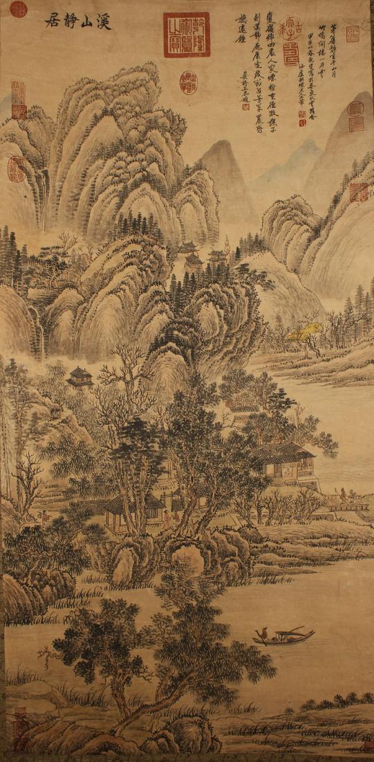 An Estate Chinese Poetry-framing Estate Mountain-view (1 of 8)