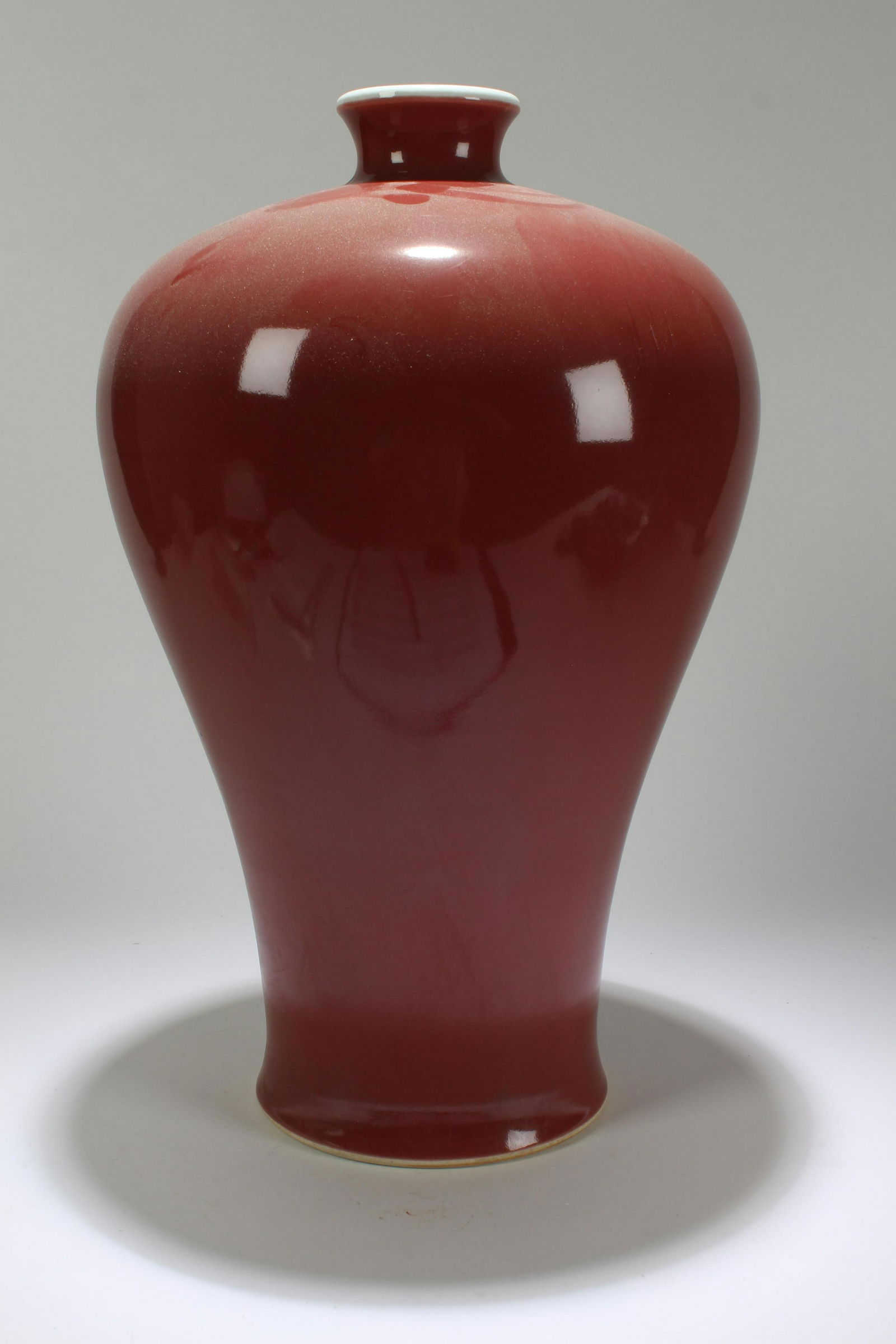 An Estate Chinese Massive Red-fortune Porcelain Vase (1 of 3)