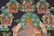 An Estate Tibetan Mulit-buddha Fortune Thangka - 3