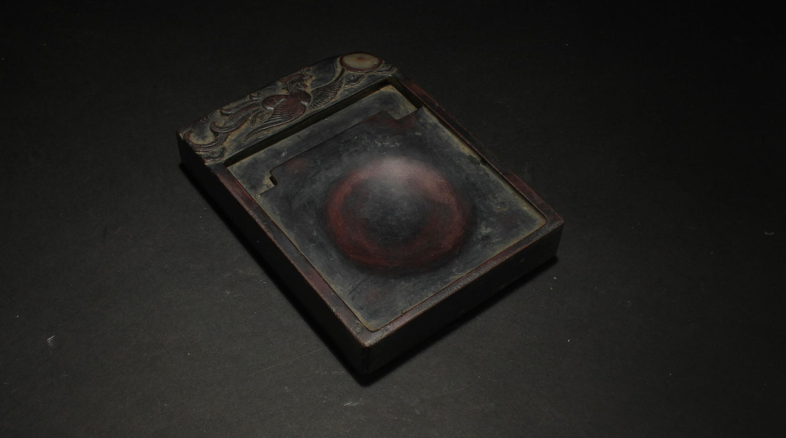 A Chinese Phoenix-decorating Estate Inkstone Display (1 of 6)