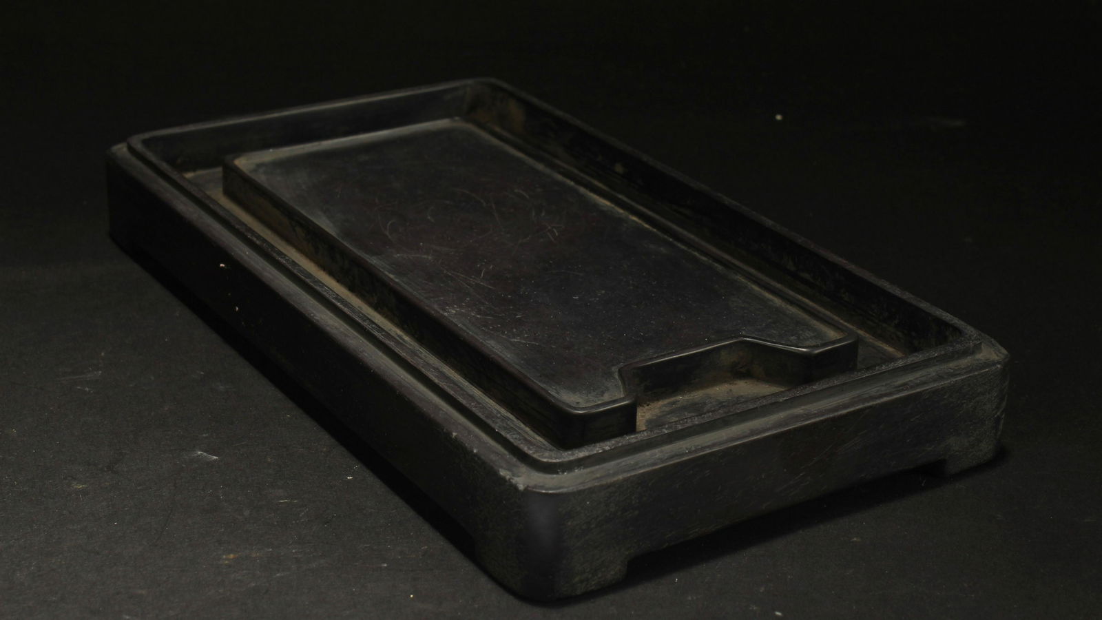 A Chinese Estate Fortune Inkstone Display (1 of 4)