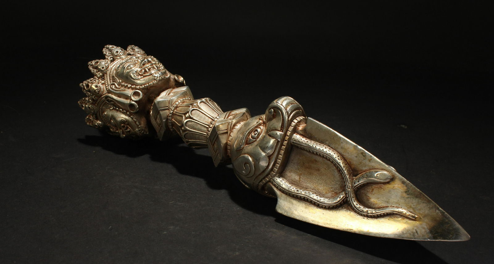 An Estate Tibetan Religious Dagger Display (1 of 5)