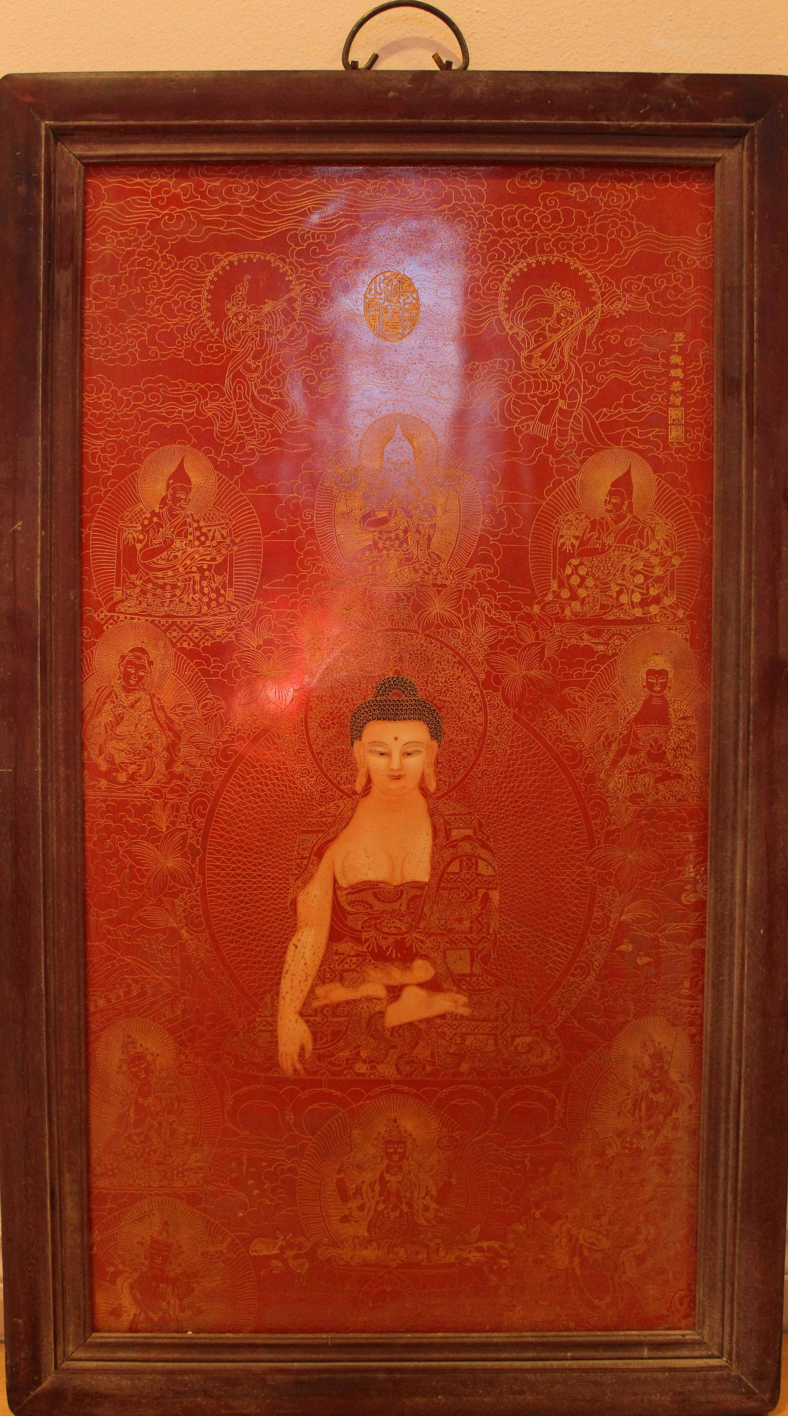 An Estate Hardwood Chinese Bodhisattva  Massive (1 of 7)