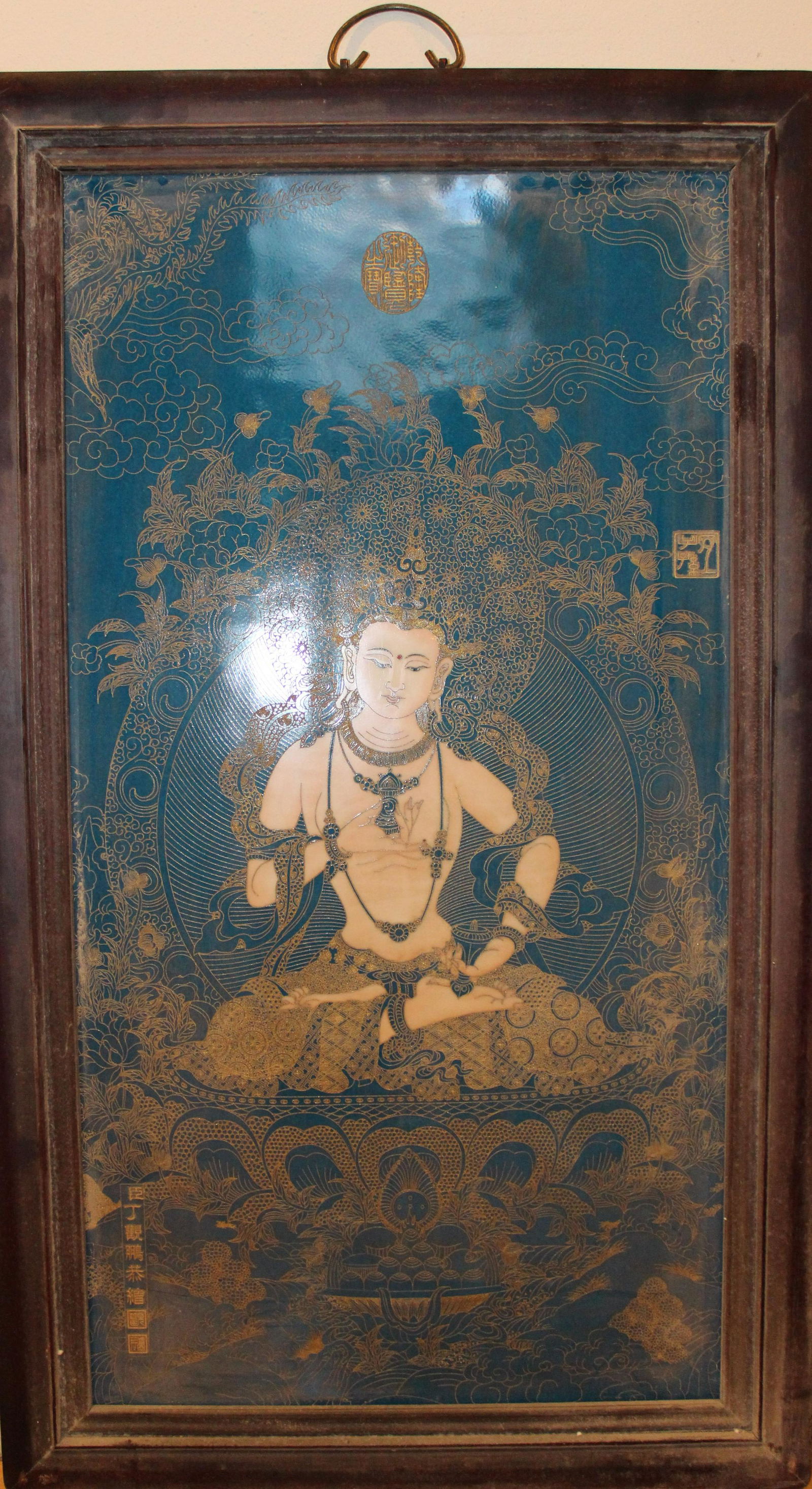 An Estate Hardwood Chinese Bodhisattva  Massive (1 of 6)