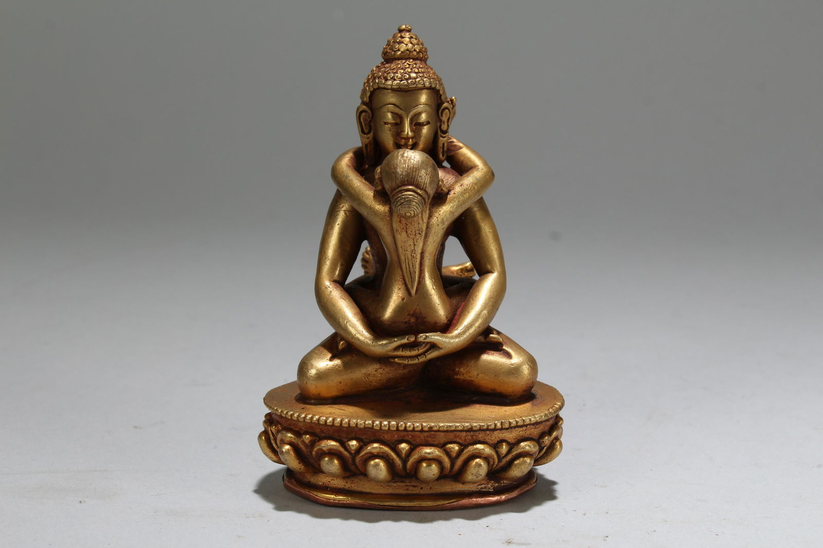 An Estate Tibetan Gilt Religious Buddha Statue (1 of 4)