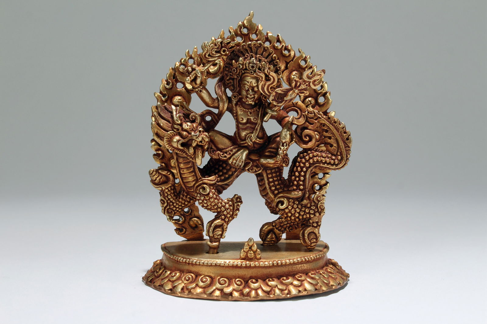 An Estate Tibetan Gilt Buddha Statue (1 of 5)