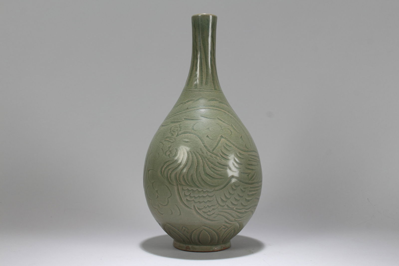 An Estate Chinese Ancient-framingFortune Porcelain Vase (1 of 5)