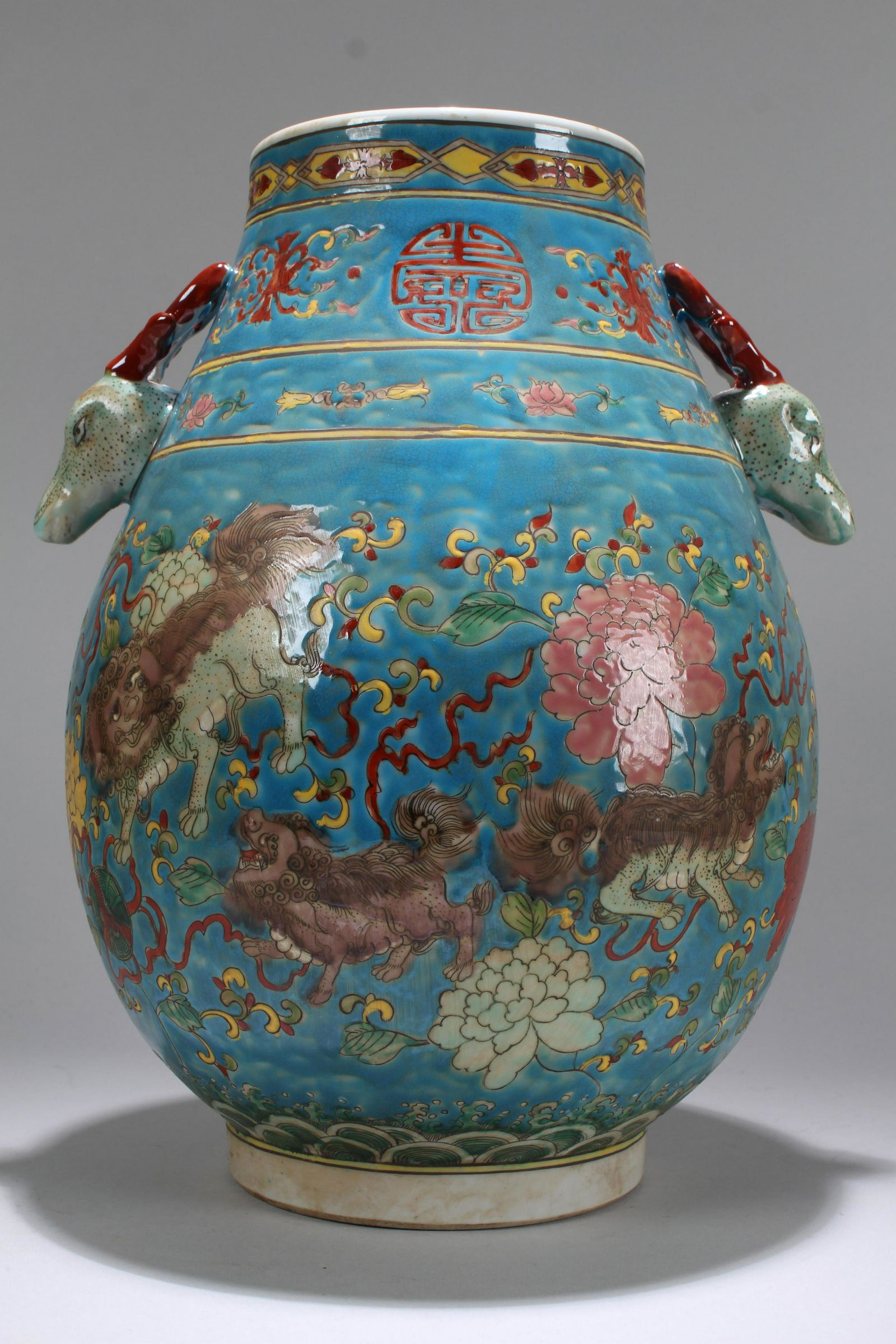 An Estate Chinese Ancient-framing Massive Blue-coding (1 of 6)