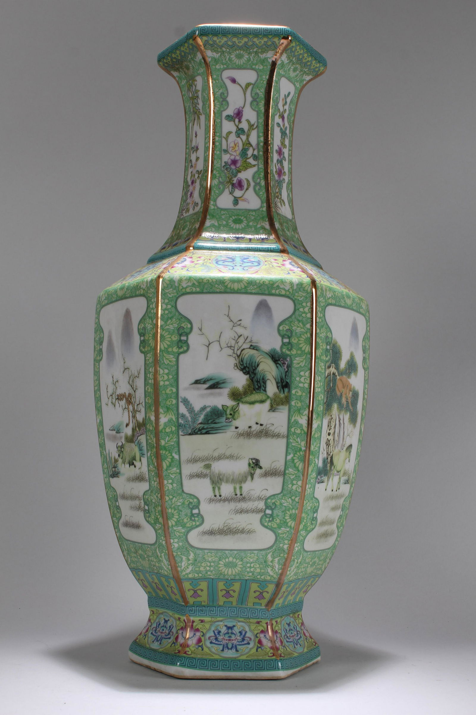 An Estate Chinese Window-framing Massive Fortune (1 of 6)