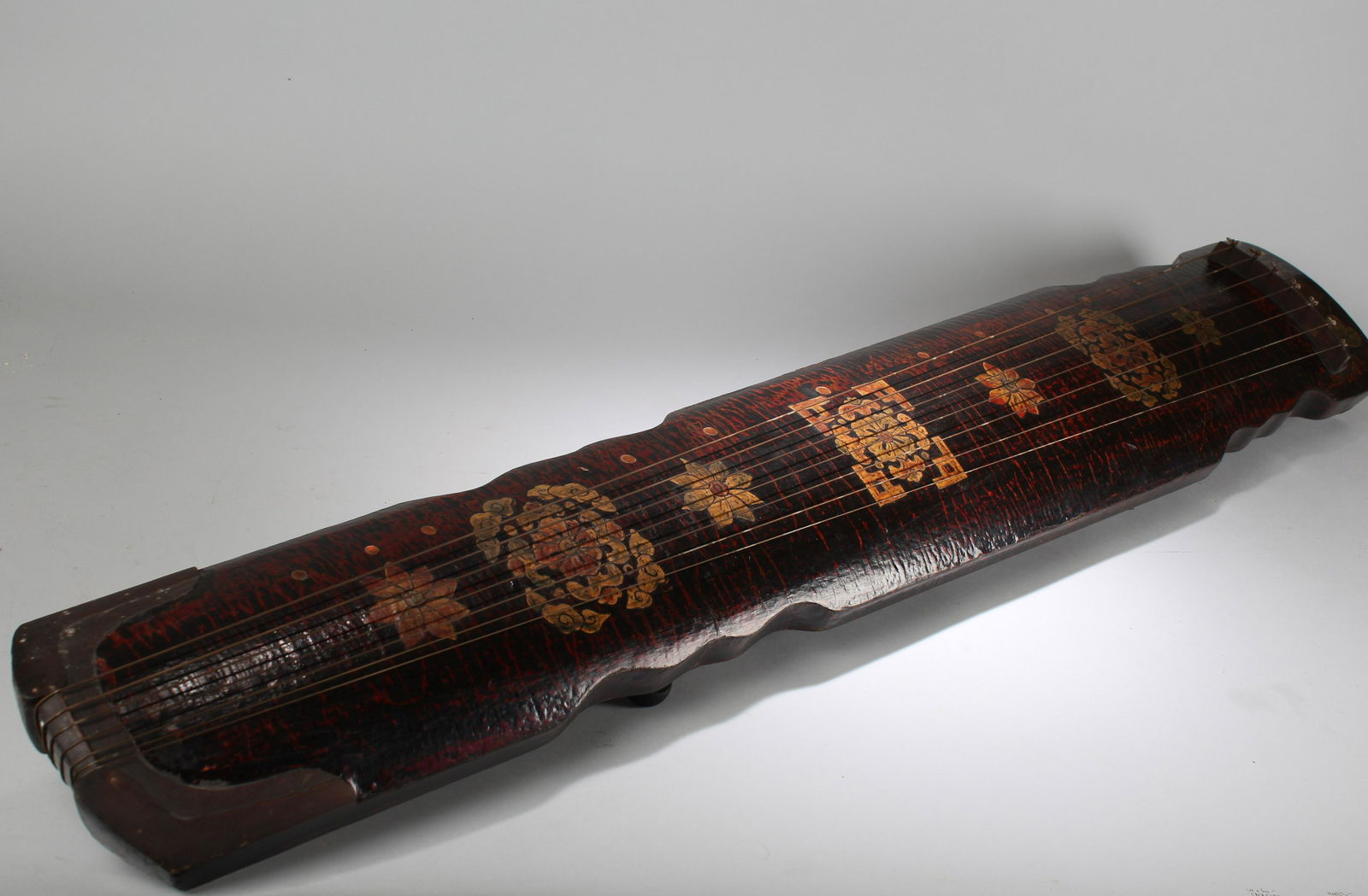 An Estate Chinese Flower-blossom 7-string (1 of 9)