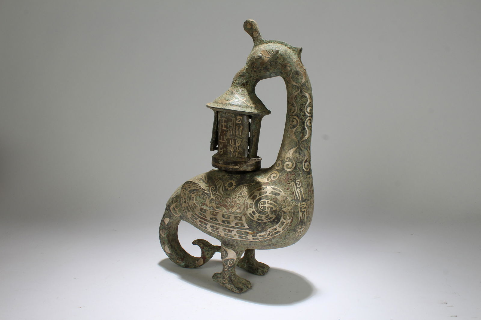 An Estate Chinese Myth-beast Fortune Bronze Vessel (1 of 4)