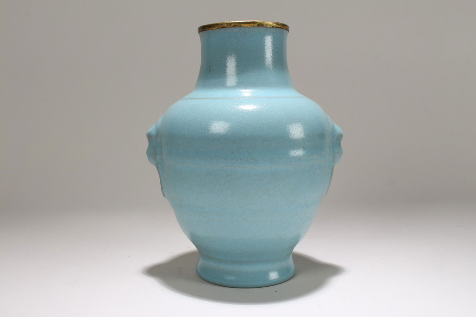 An Estate Chinese Duo-handled Porcelain Vase (1 of 5)