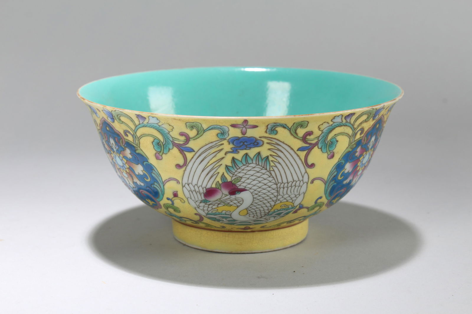 A Chinese Estate Plant-filled Crane-fortune Detailed (1 of 4)