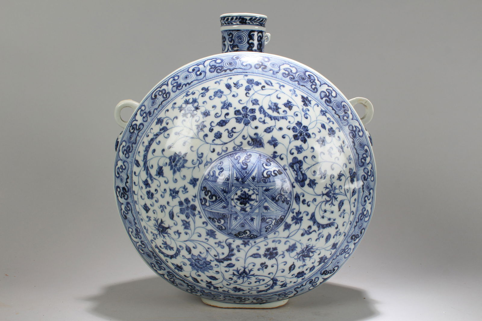 A Chinese Massive Blue and White Detailed Duo-handled (1 of 5)