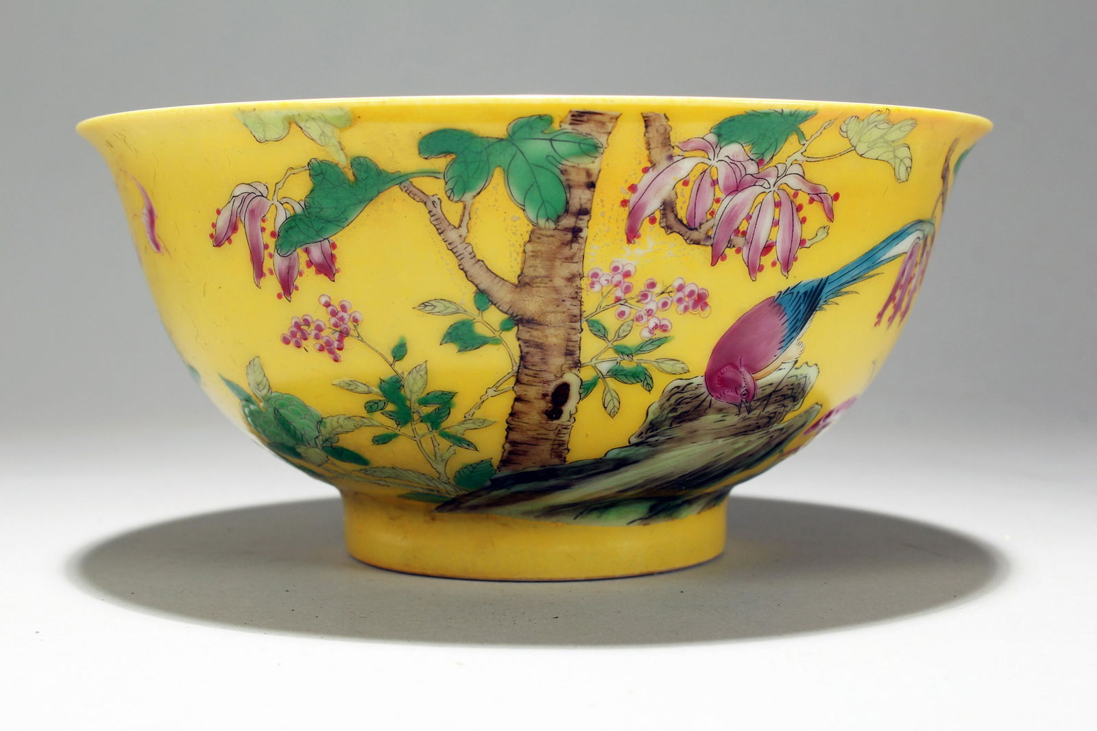 An Estate Chinese Detailed Yellow-coding Poetry-framing (1 of 7)