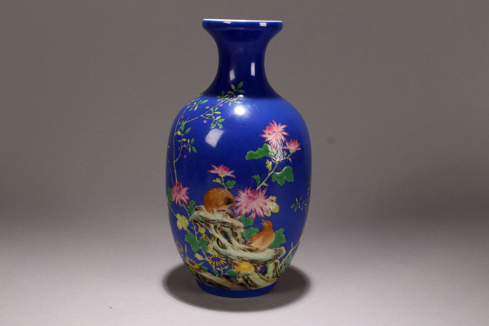 A Chinese Blue-coding Nature-sceen Poetry-framing (1 of 4)