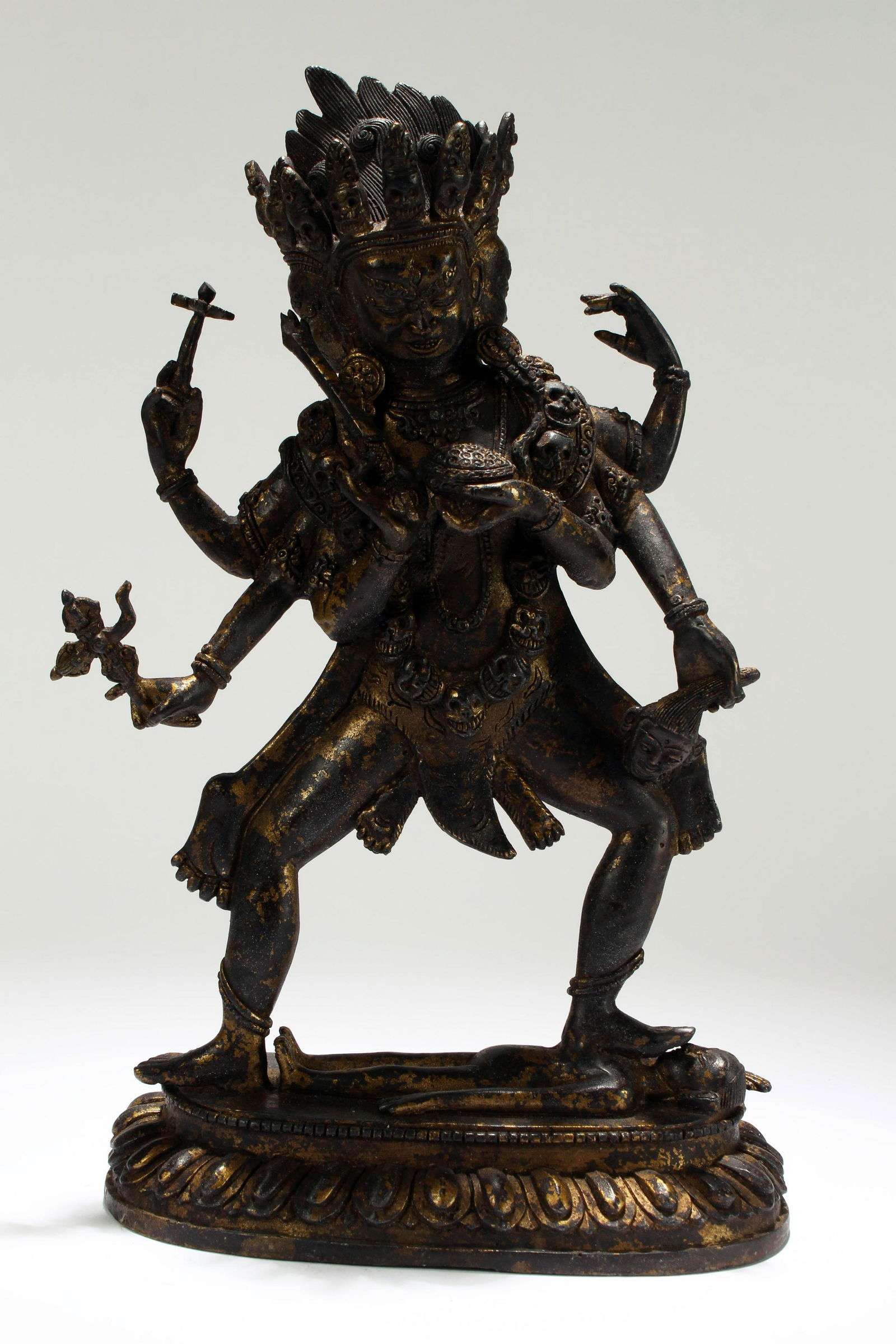 A Tibetan Religious Fortune Buddha Statue (1 of 5)