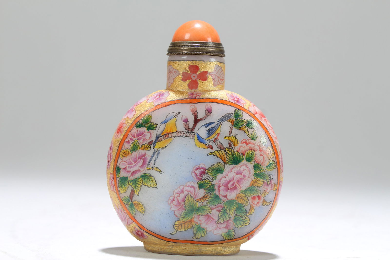 A Chinese Nature-sceen Fortune Snuff Bottle (1 of 3)