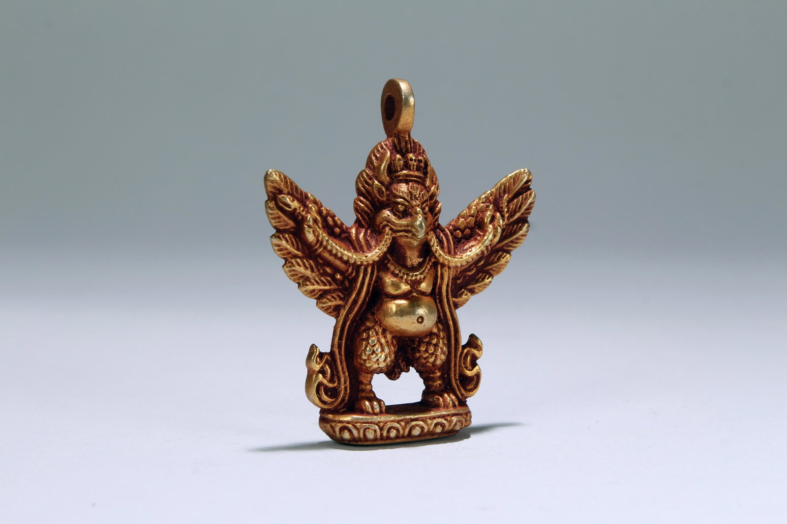 A Tibetan Gilt Buddha Statue: A Tibetan Gilt Buddha Statue . Length: 2.25 (inch) Width: 1.75 (inch).