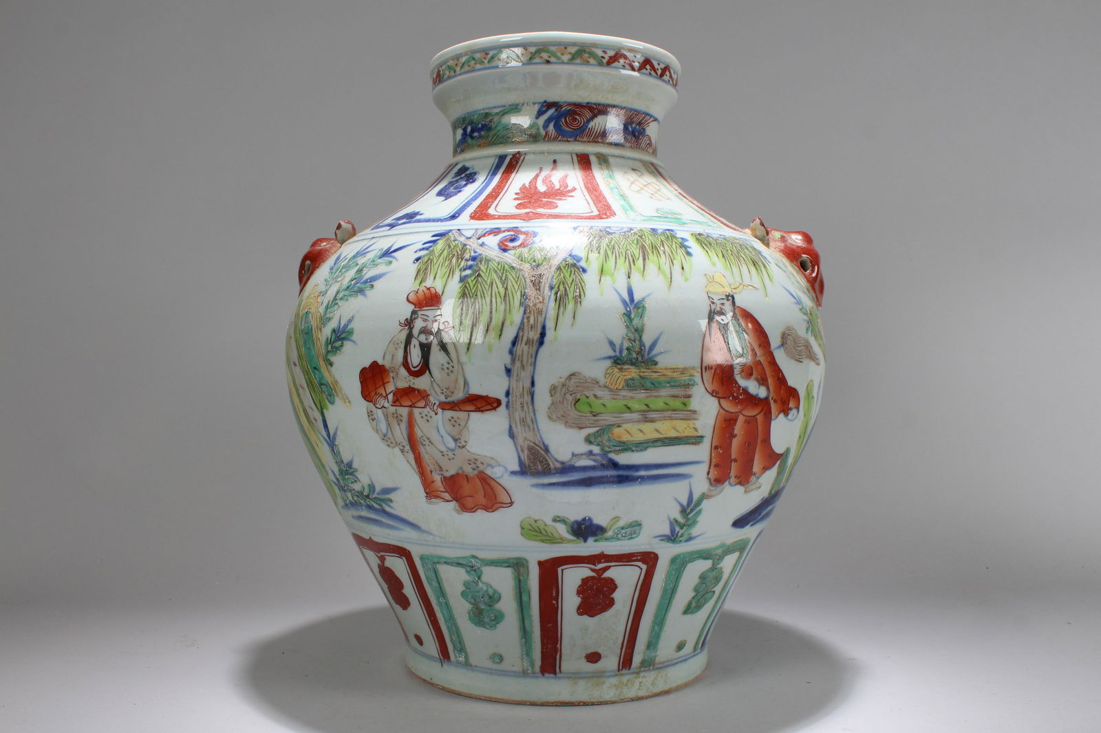 A Chinese Massive Story-telling Duo-handled Fortune (1 of 4)