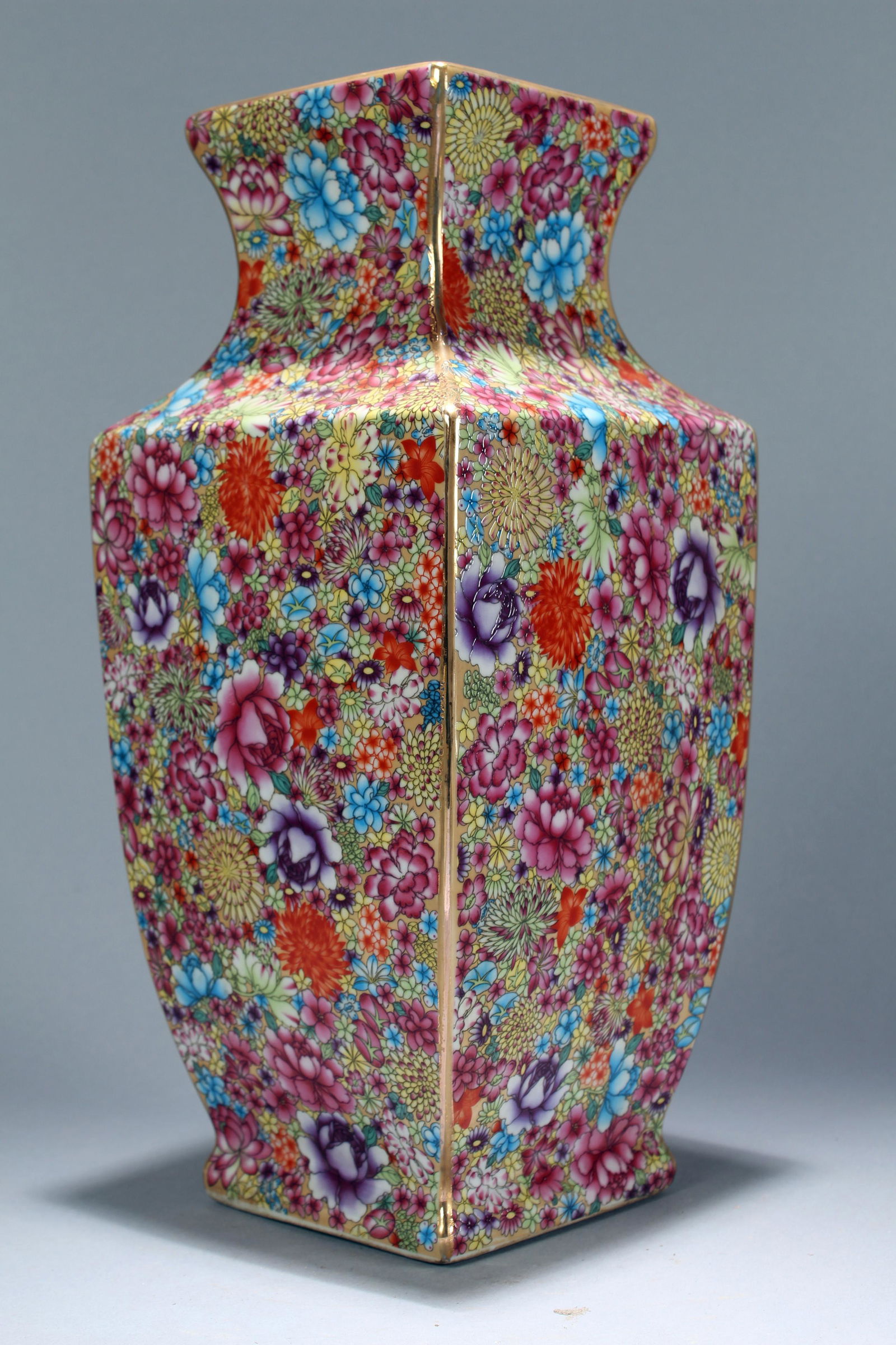 A Chinese Flower-blossom Massive Square-based Fortune (1 of 5)