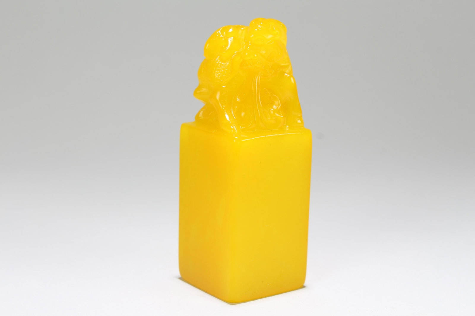 A Chinese Religious Myth-beast Soapstone Fortune Seal: A Chinese Religious Myth-beast Soapstone Fortune Seal . Height: 3.25 (inch). Length: 1.25 (inch). Width: 1.25 (inch).