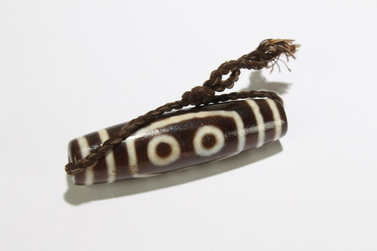 A Tibetan Dzi Bead (1 of 3)