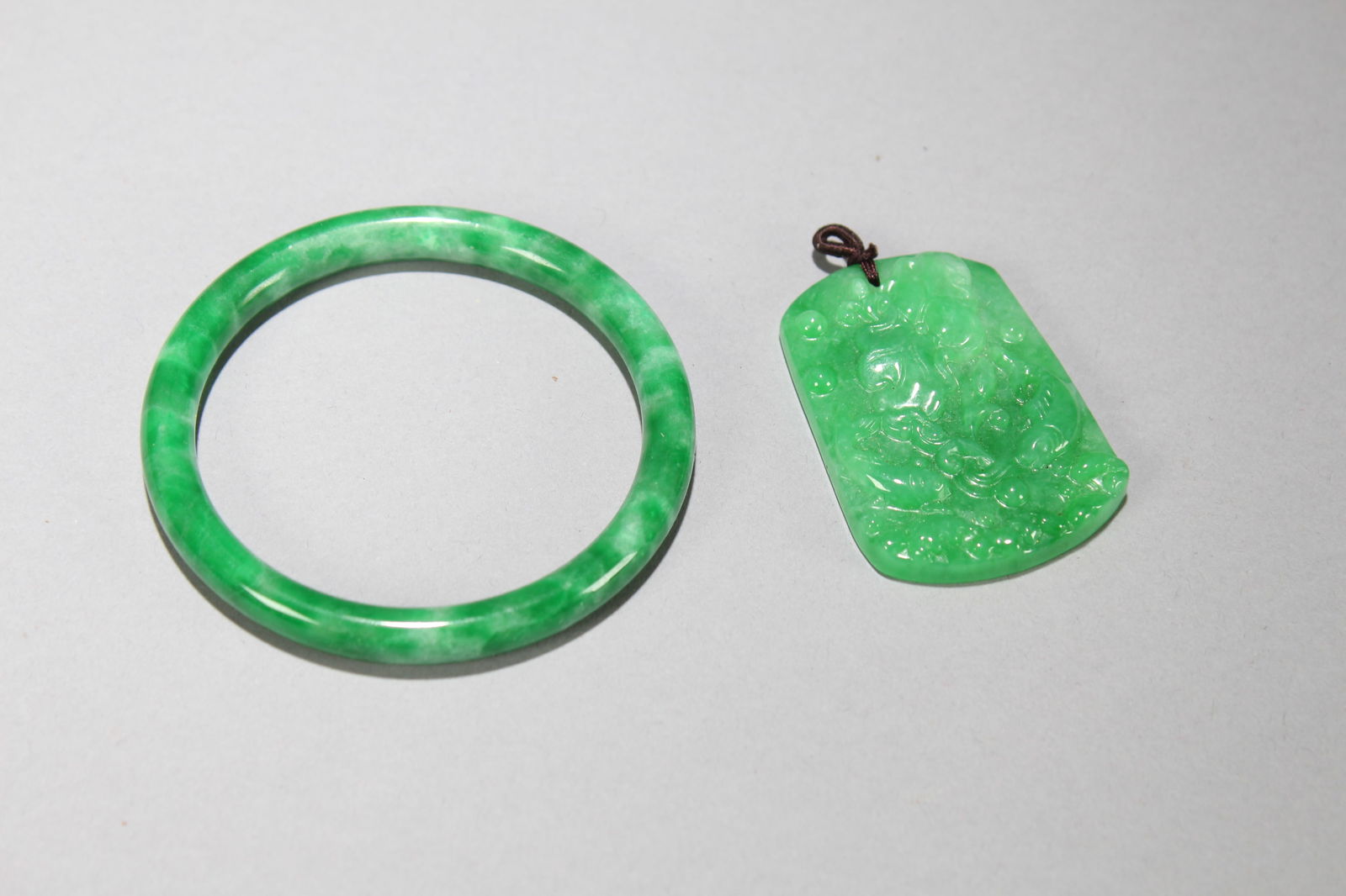 Collection of Chinese Bangles: Collection of Chinese Bangles. Opening Diameter: 3 (inch)