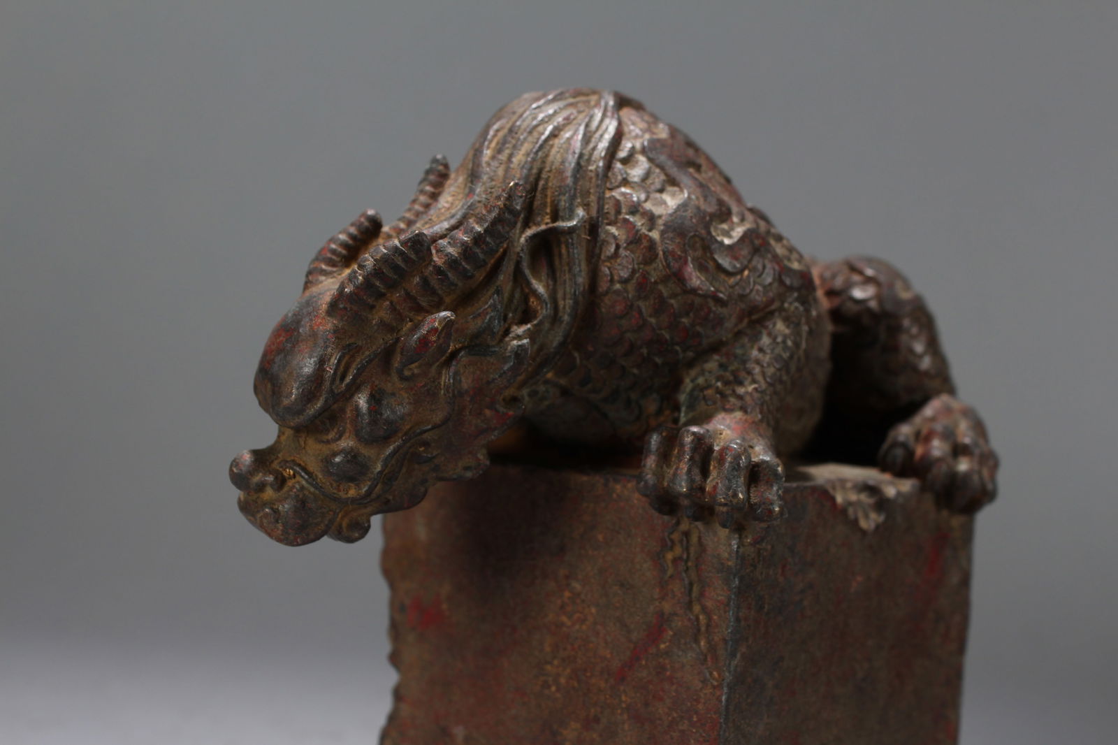 A Chinese Square-based Myth-beast Seal - 5