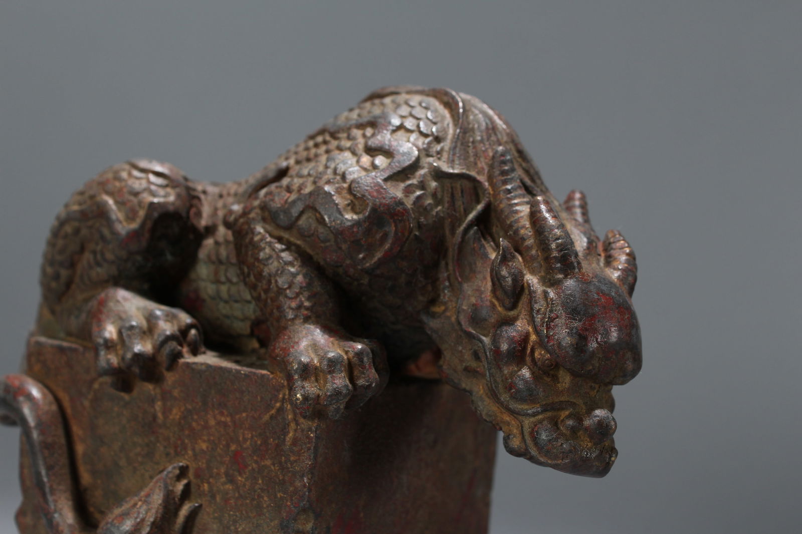 A Chinese Square-based Myth-beast Seal - 6