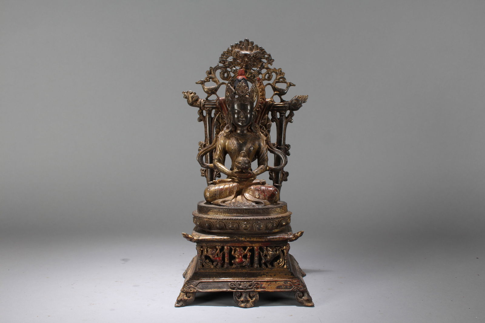 A Chinese Religious Fortune Buddha Statue (1 of 7)