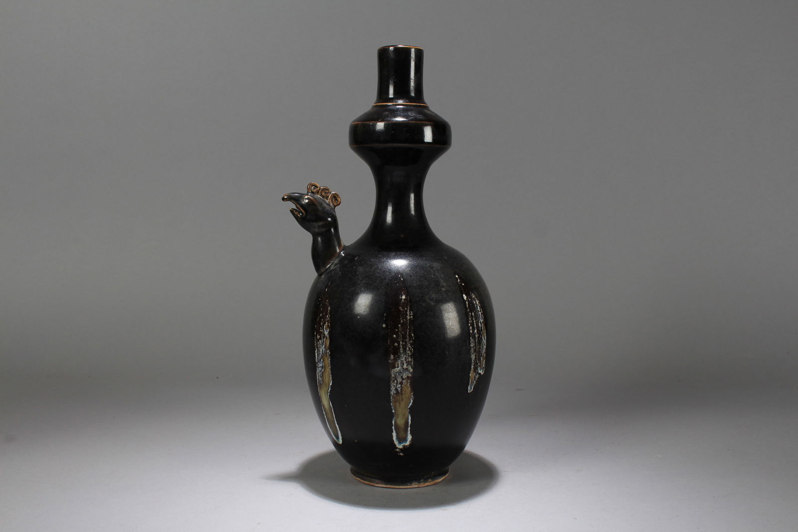 A Chinese Myth-beast Religious Porcelain Fortune Vase (1 of 5)