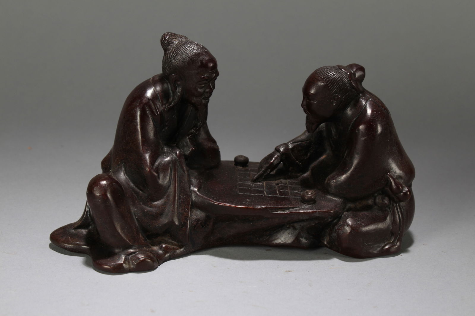 A Chinese Religious Fortune Statue: A Chinese Religious Fortune Statue. Height: 5 (inch). Length: 8.25 (inch). Width: 4.25 (inch).