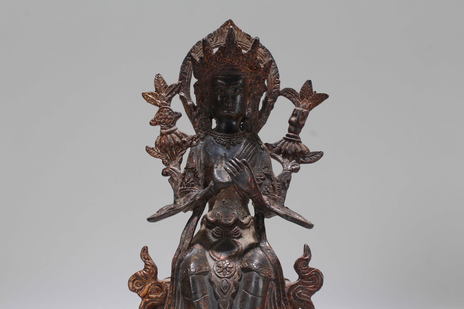 Chinese Religious Fortune Statue - 2
