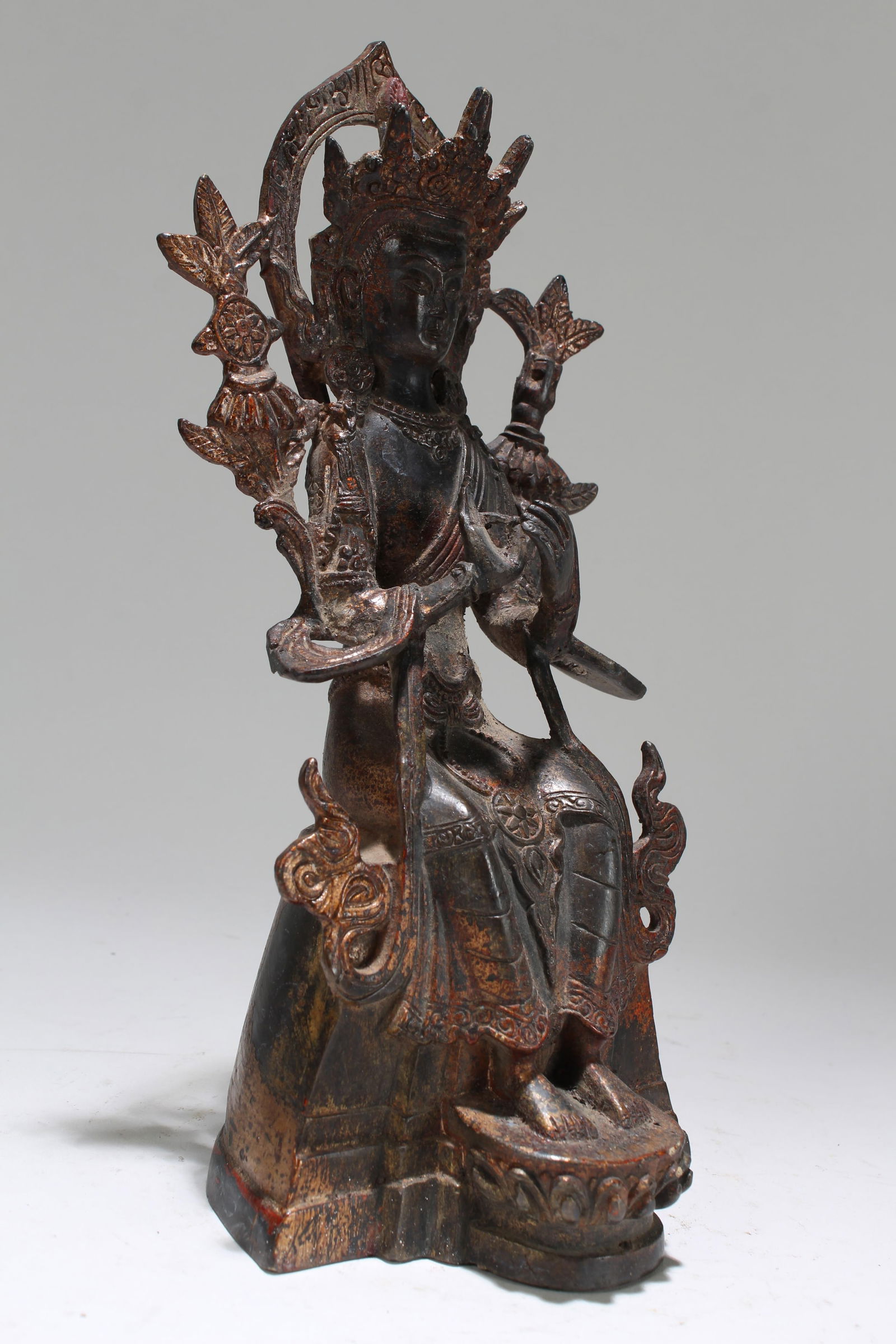 Chinese Religious Fortune Statue - 3