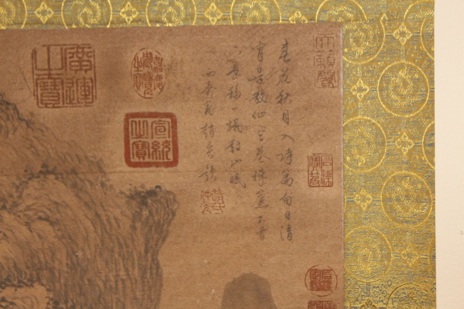 A Chinese Mountain-view Fortune Scroll - 5