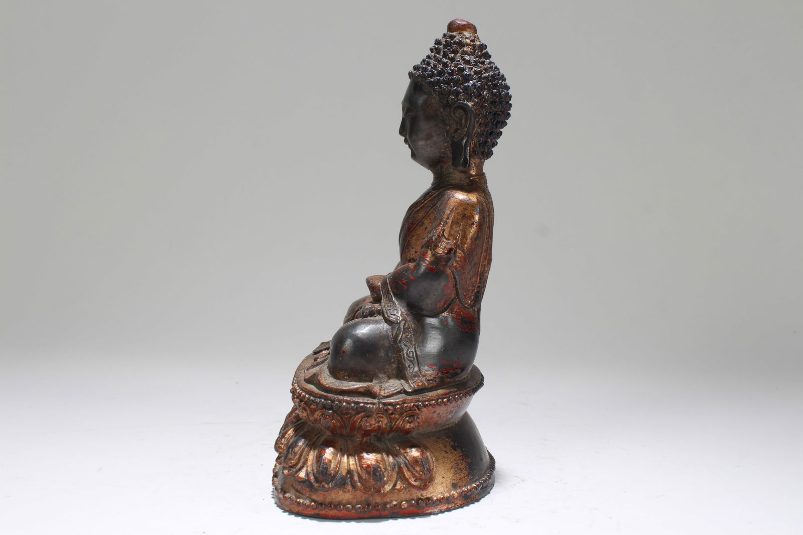 Chinese Religious Fortune Statue - 3