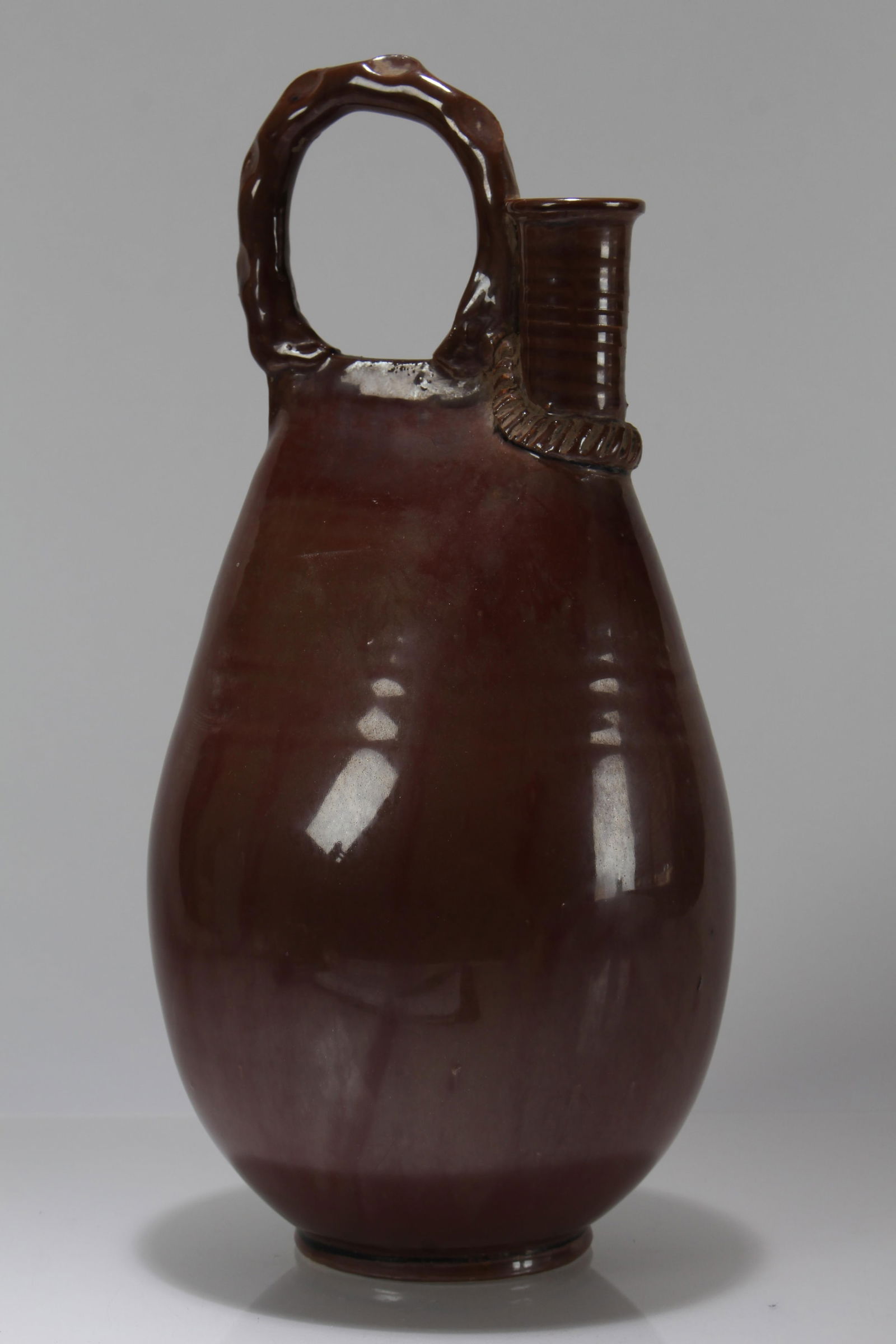 A Chinese Dark-coding Porcelain Anicent-framing Fortune Vase (1 of 4)