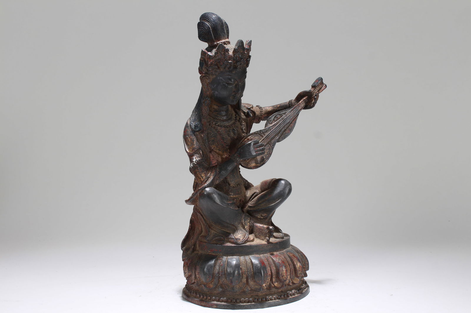 Chinese Religious Fortune Statue - 2