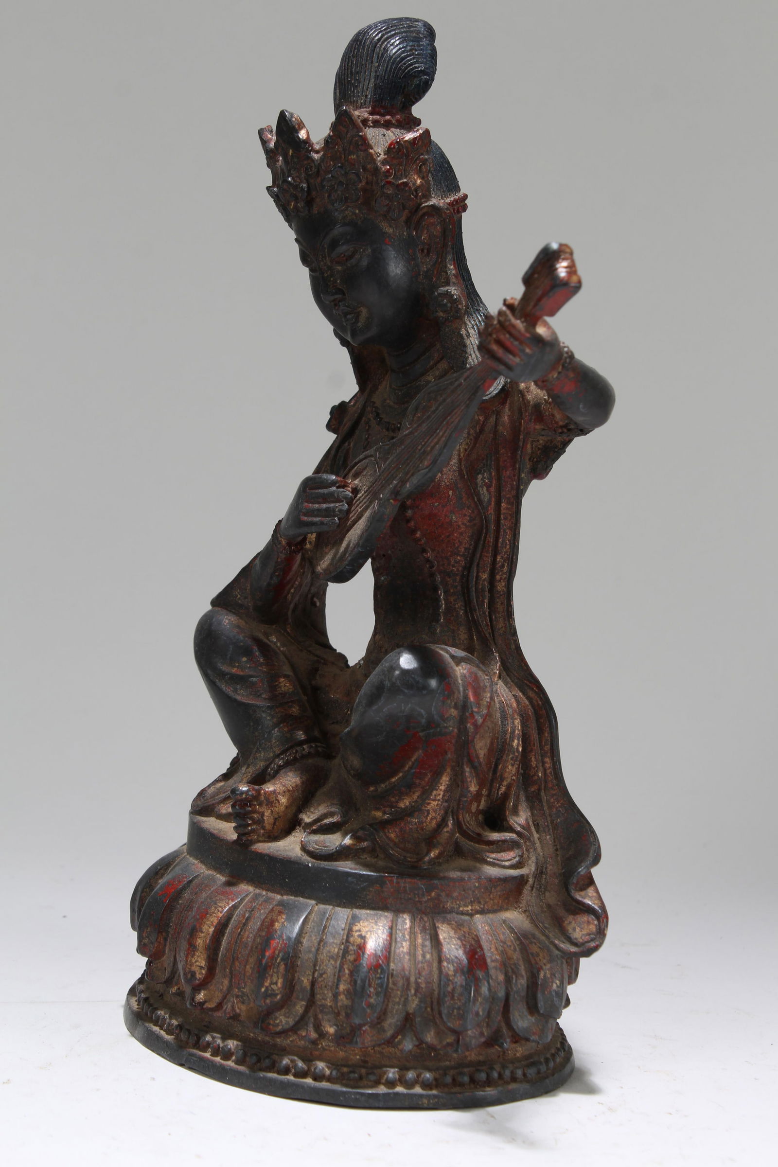 Chinese Religious Fortune Statue - 4