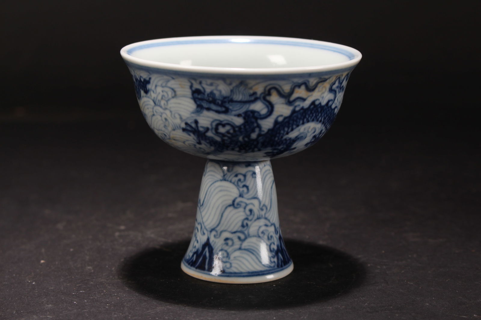 A Chinese Phoenix Porcelain Fortune Cup (1 of 4)