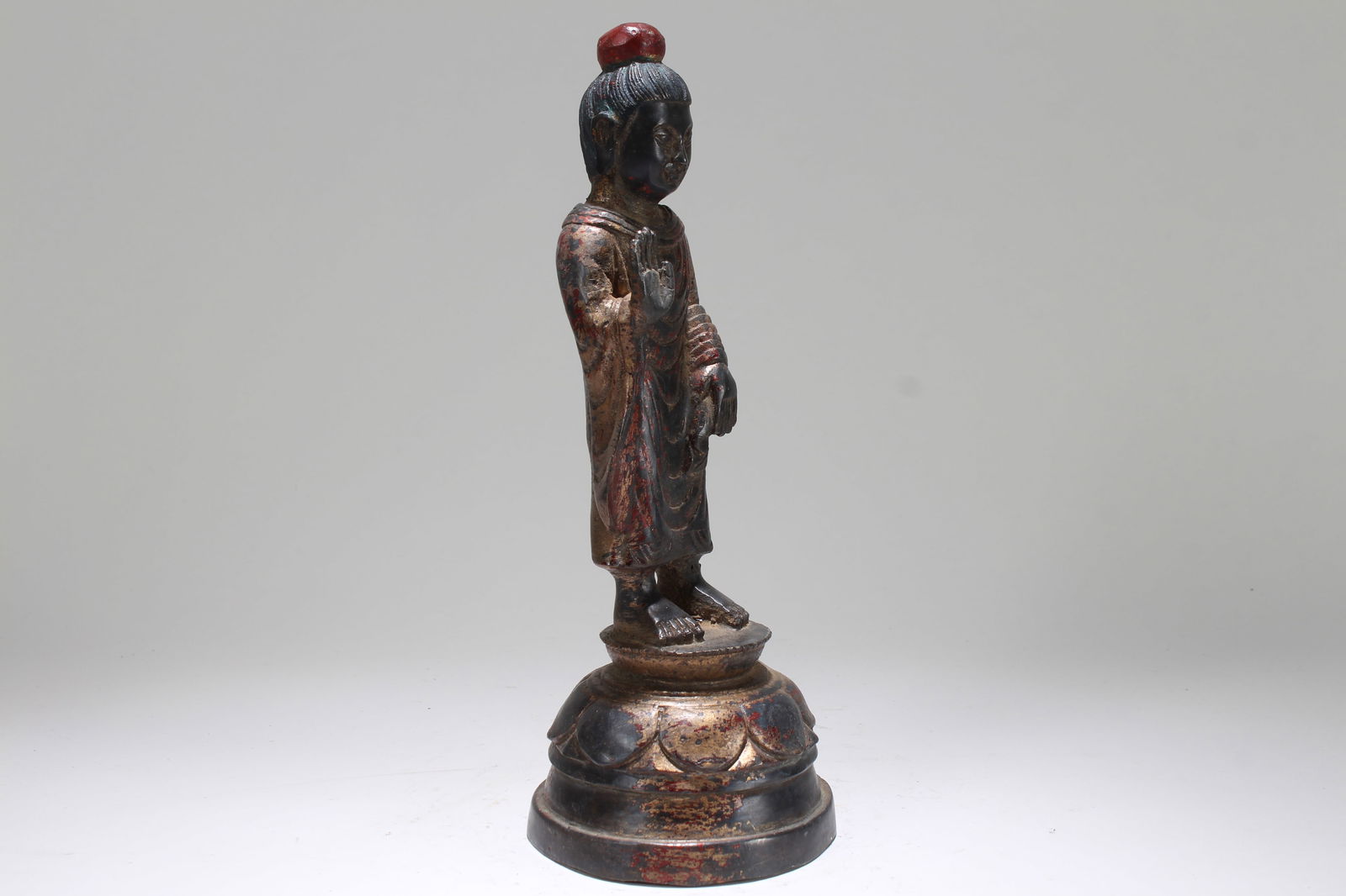 Chinese Religious Fortune Statue - 2