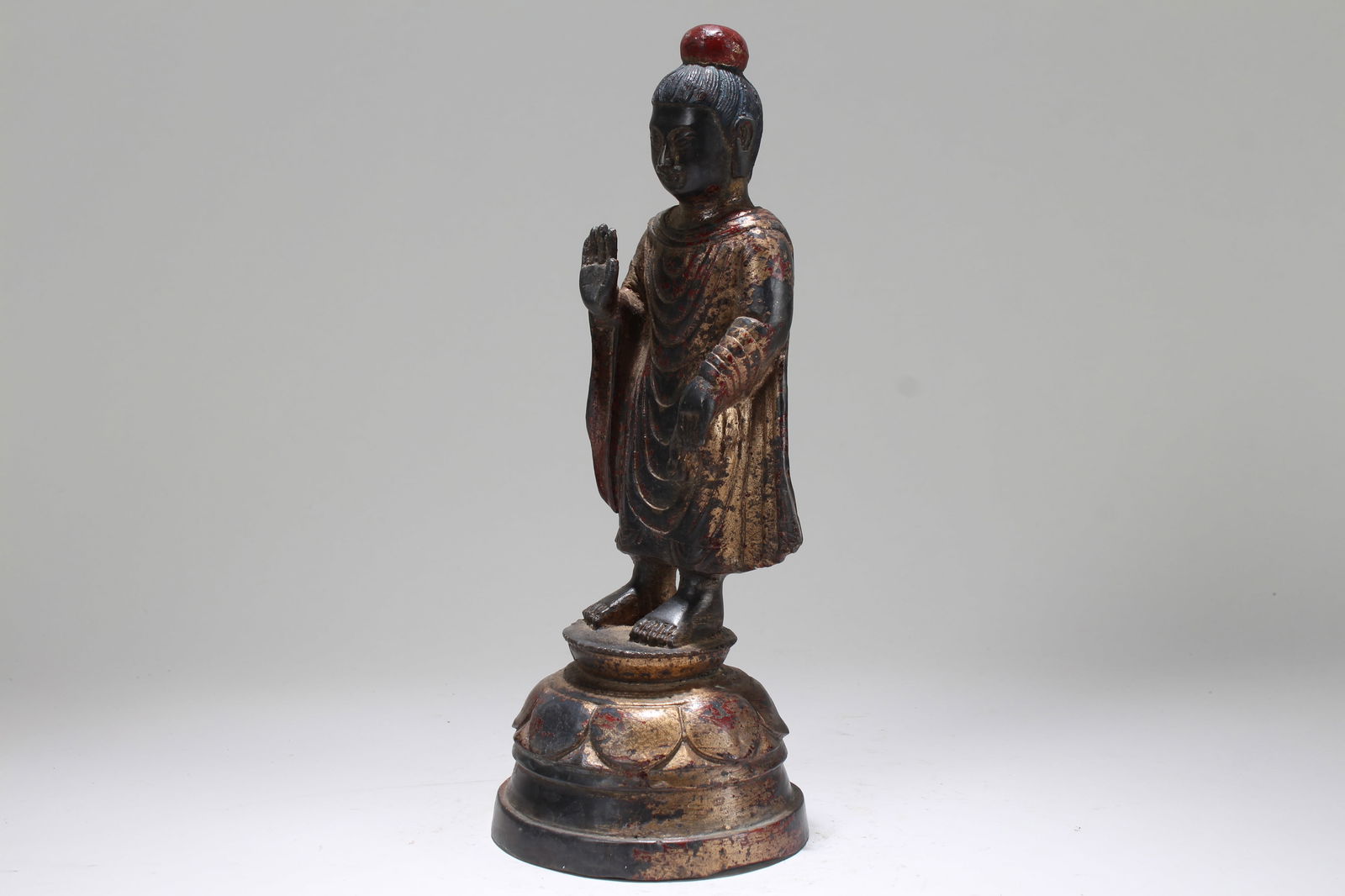 Chinese Religious Fortune Statue - 4