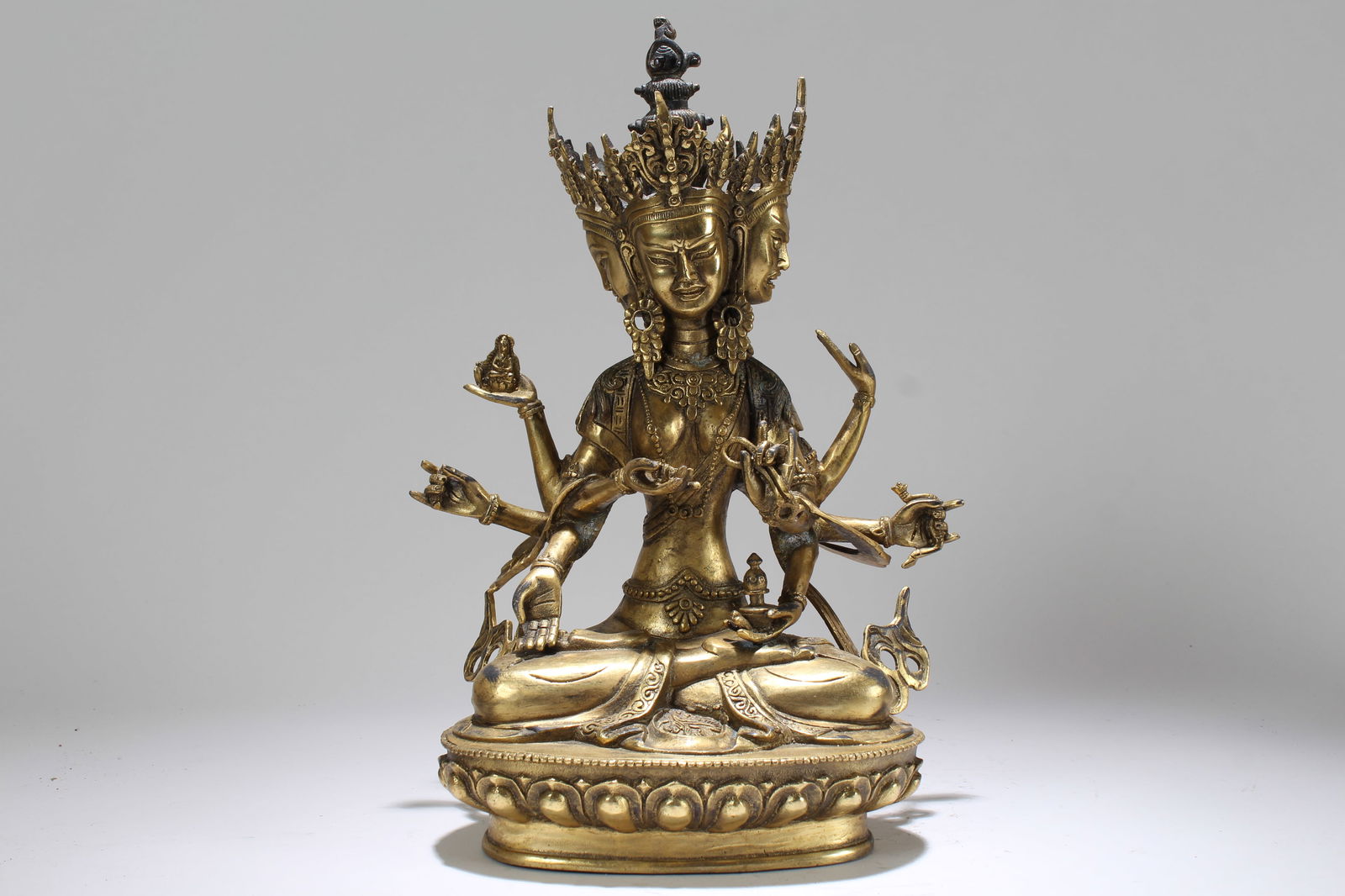 Chinese Religious Fortune Statue (1 of 7)