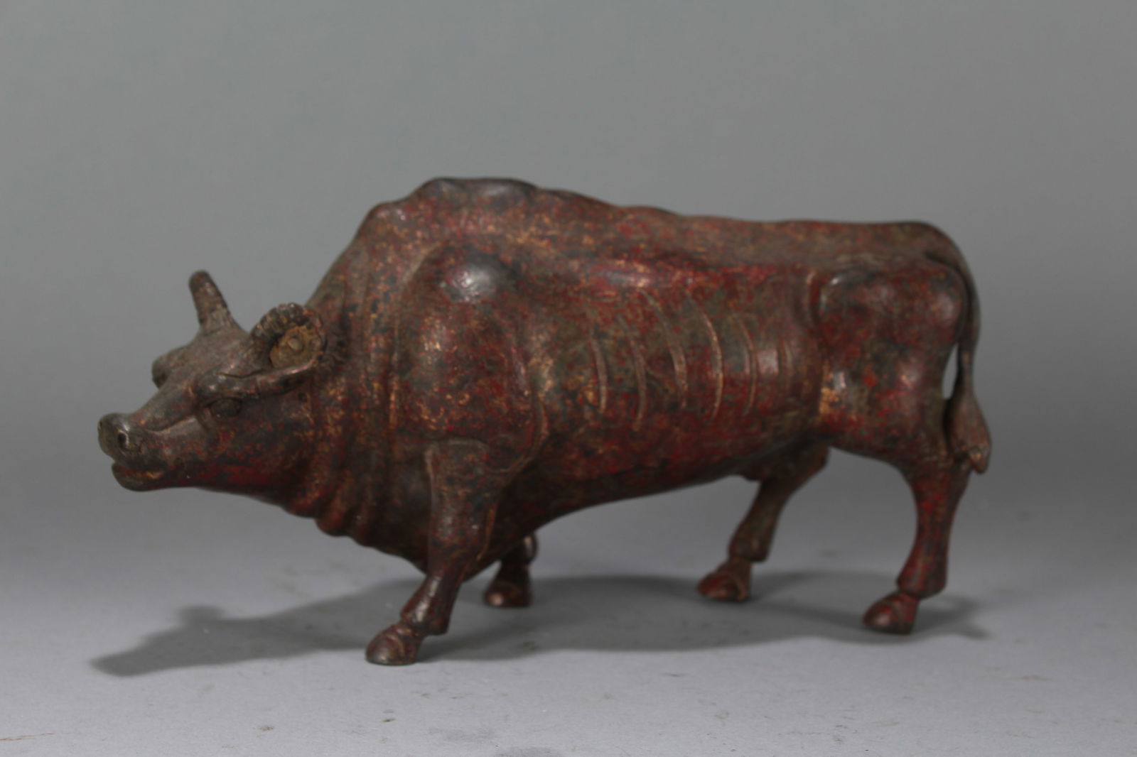 A Chinese Anicent-framing Myth-beast Fortune Statue (1 of 5)