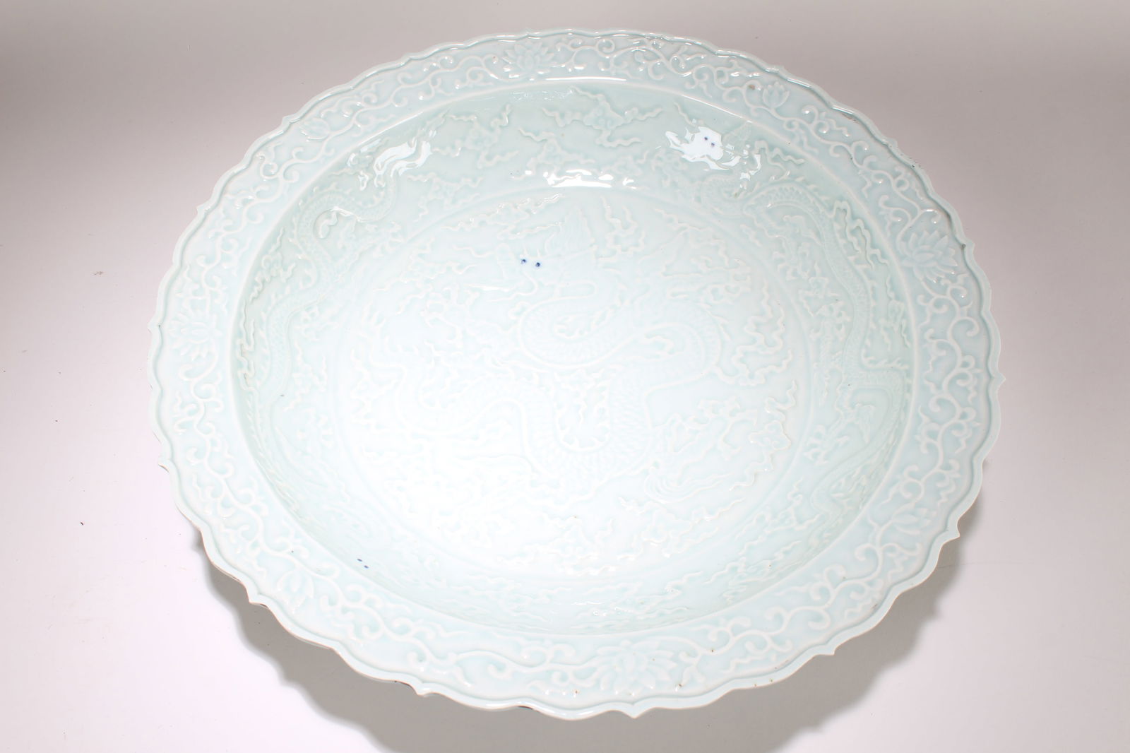 A Chinese Massive Porcelain Plate (1 of 4)