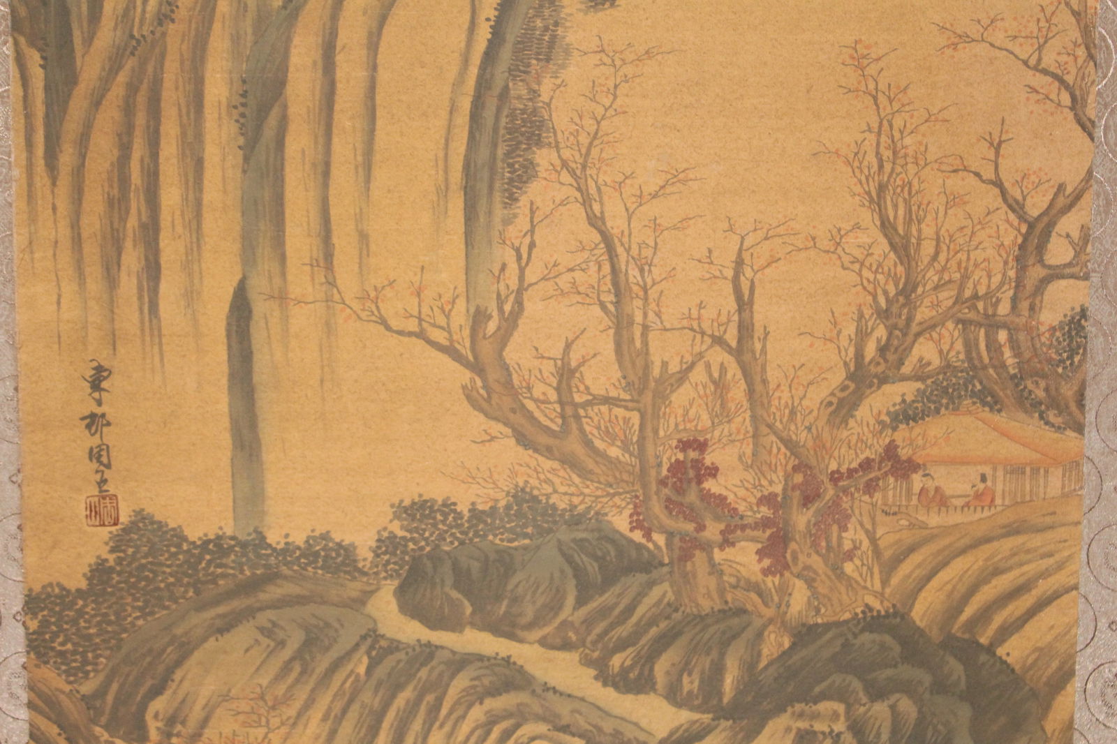 A Chinese Mountain-view Fortune Scroll - 3